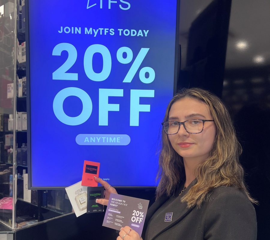 20_ off at The Fragrance Shop Truro