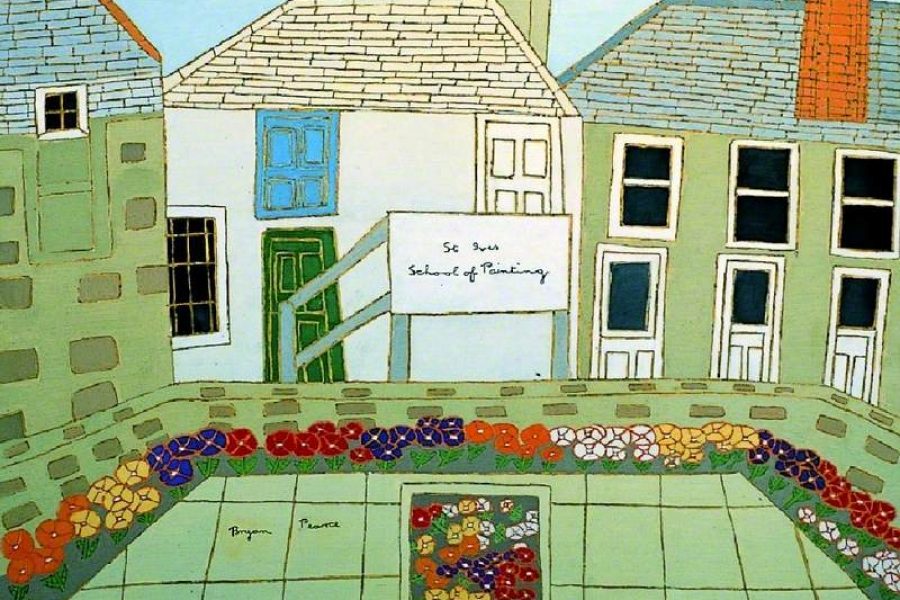 Pearce, Bryan; The Gardens, Norway Square (St Ives School of Painting); Royal Institution of Cornwall; http://www.artuk.org/artworks/the-gardens-norway-square-st-ives-school-of-painting-15293