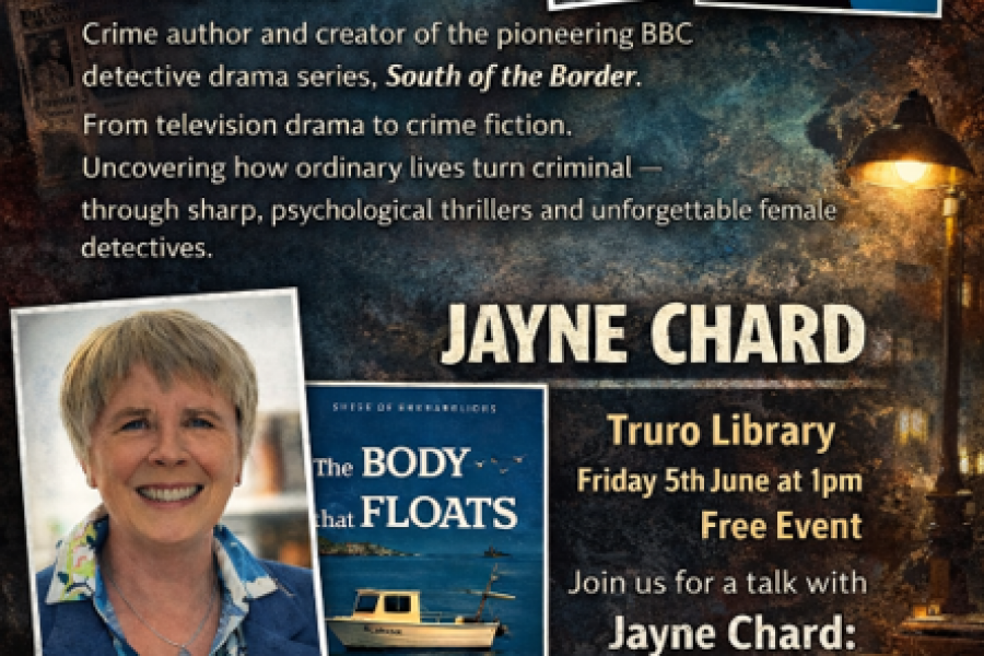 Susan-Wilkins-and-Jayne-Chard-author-talk-Truro-Lib