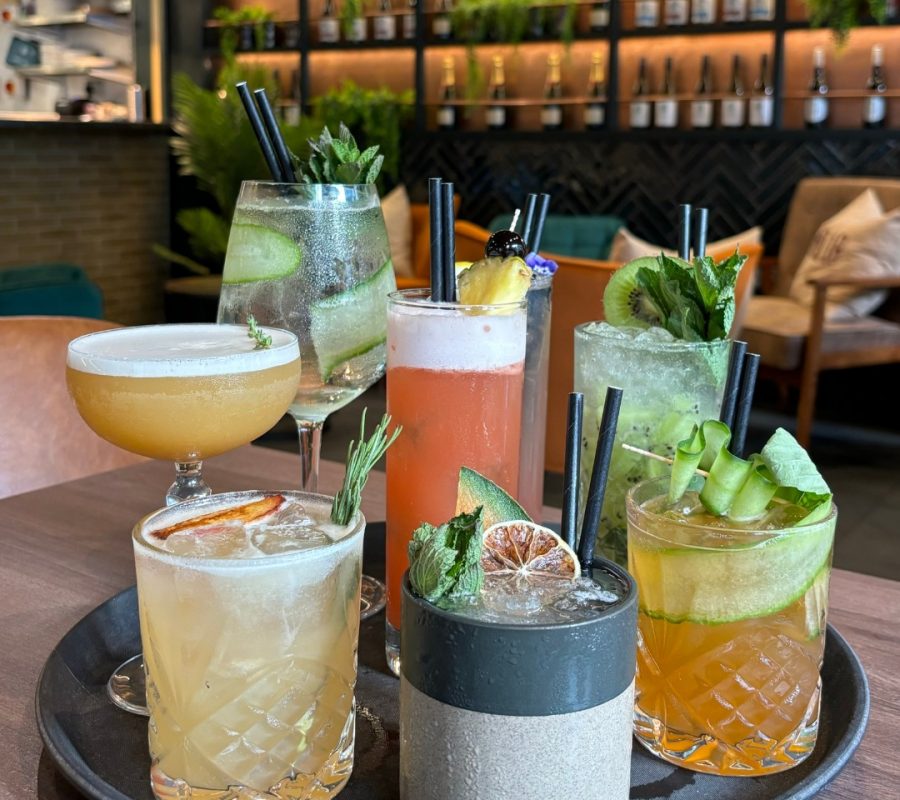 cocktail tray
