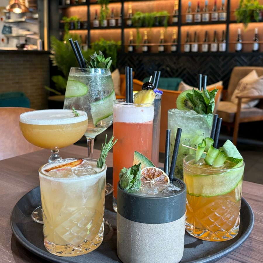 cocktail tray