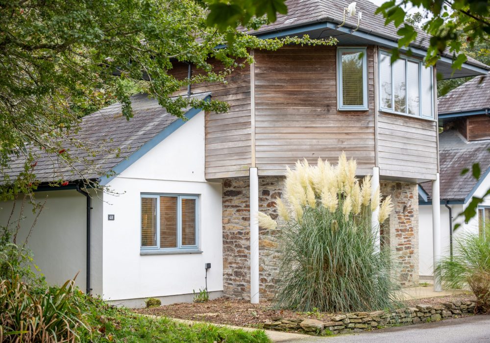 croft cottage exterior angle the valley cottages cornwall